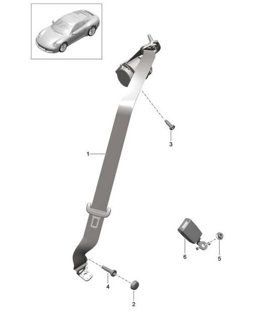 Diagram 812-005 Porsche Cayenne 3.6L 2007>> Body