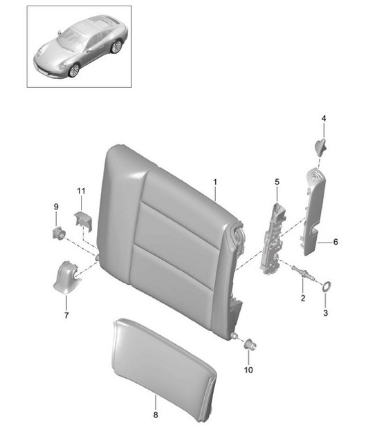 Diagram 817-044 Porsche Taycan (9J1) MK2 2024>> 