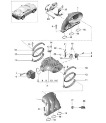 Ansaugsystem - MA1.75 / MA1.76 / MA1.77 - 991 GT3 2014-21