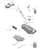 Fuel System, Exhaust System 991 (911) MK1 2012-2016
