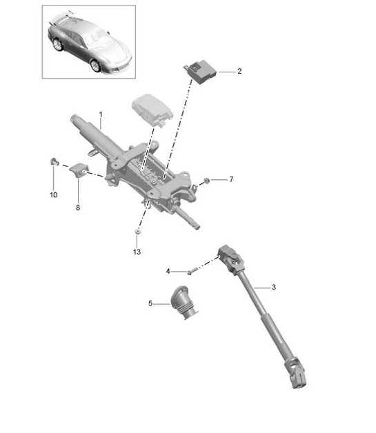 Diagram 403-055 Porsche Macan S Petrol 2.9L V6 380Bhp 