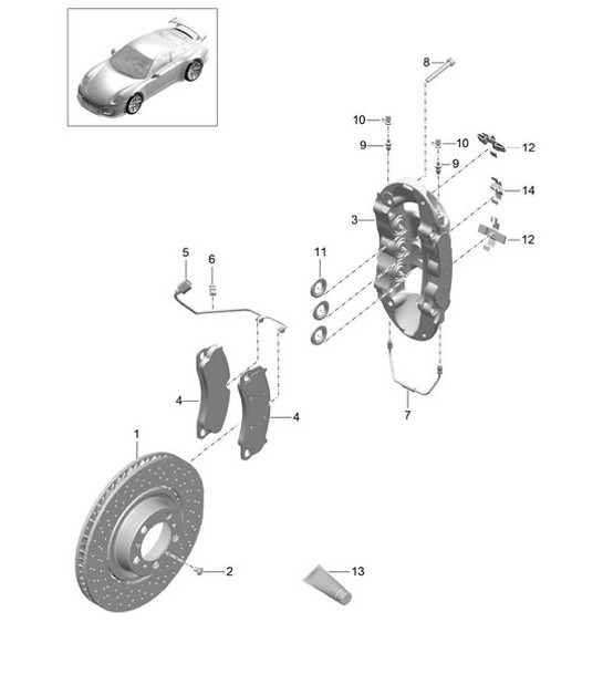 Diagram 602-000 Porsche Taycan (9J1) MK2 2024>> 