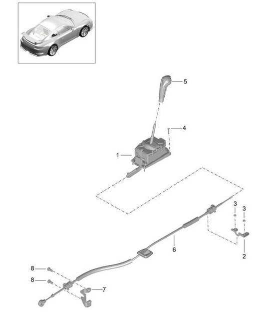 Diagram 701-001 Porsche Panamera 4S 2.9L V6 