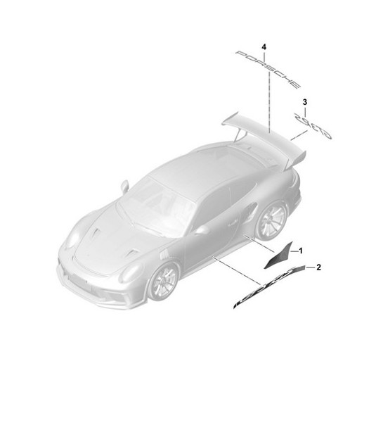 Diagram 810-030 Porsche Cayenne E-Hybrid V6 3.0L V6 340Hp 