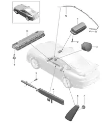 Airbag 991 GT3 2014-21