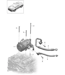 Kompressor / Klimaanlage (PR:573) 991 GT3 2018>>