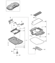 Ölwanne 991 Turbo / GT2 RS 2014-20