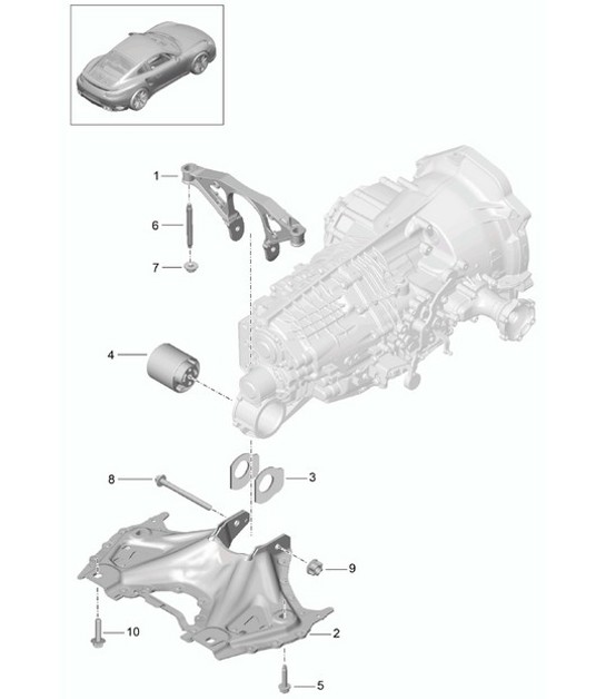 Diagram 306-000 Porsche Taycan Turbo 