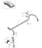Front Axle, Steering  991 (911) MK2 2016-2018