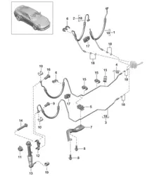 Lignes / Arrière / Amortisseur / PDCC - PR:031,352 - 991 Turbo 2017>>