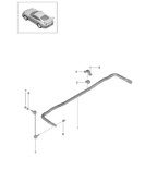 Rear Axle 991 (911) MK2 2016-2018
