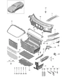 Frontend / Einzelteile 991 Turbo / GT2 RS 2014-20