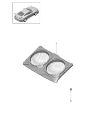 Rivestimento / Vano motore 991 GT2 RS 2014-20