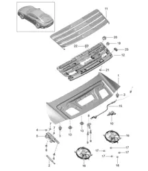 Cubierta - TRASERA - 991 Turbo >> 2016