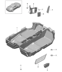 Embellecedores de suelo 991 Turbo >>2017