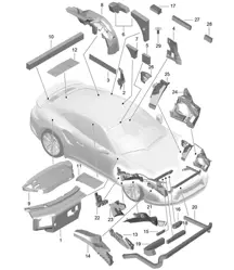 Carrosserie - COUPE - 991 Turbo / GT2 RS 2017>>