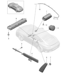 Airbag 991 Turbo / GT2 RS 2017>> Airbag 991 Turbo / GT2 RS 2017>>