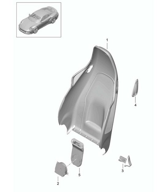 Diagram 817-024 Porsche 992 (911) MK1 2019-2024 Body