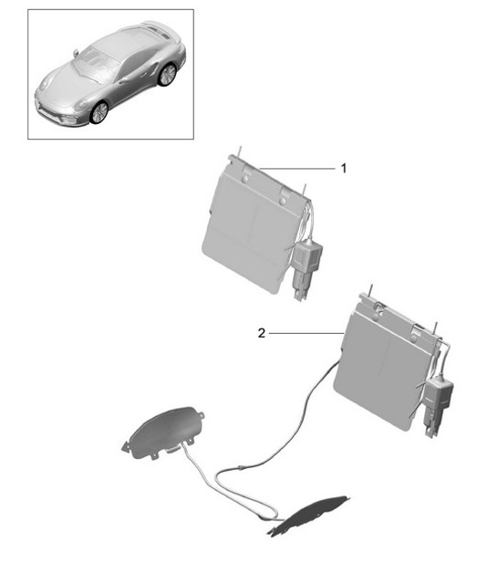 Diagram 817-029 Porsche 928GTS 5.4L 1992-95 