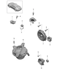 Lautsprecher 991 Turbo >>2016