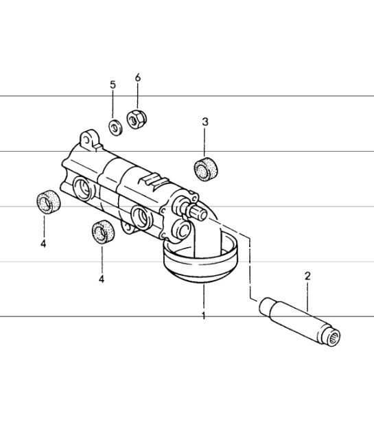 Diagram 104-00 Porsche 997 (911) MK1 2005-2008 Engine