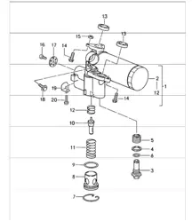 bracket for oil filter and thermostat 993 1994-98