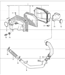 air cleaner 993 1994-98