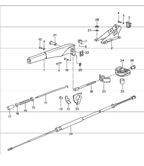 Hand Lever System, Pedal Cluster  993 (911) (1994-1998)