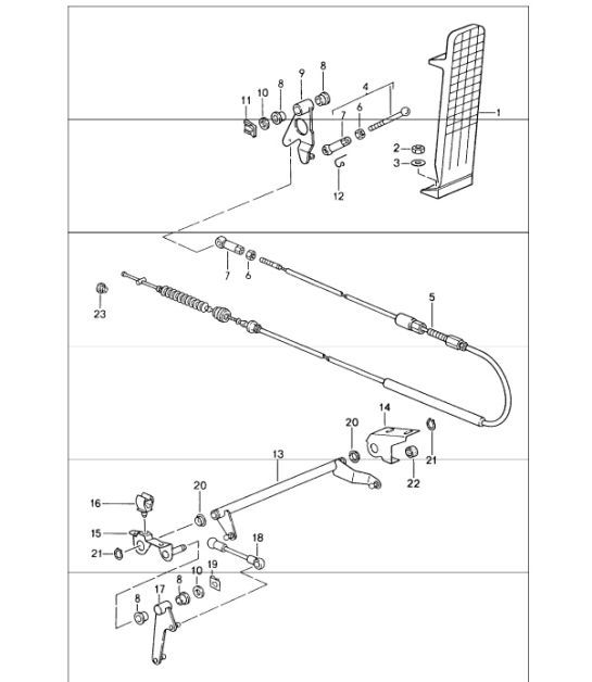Diagram 702-10 Porsche Taycan Turbo 