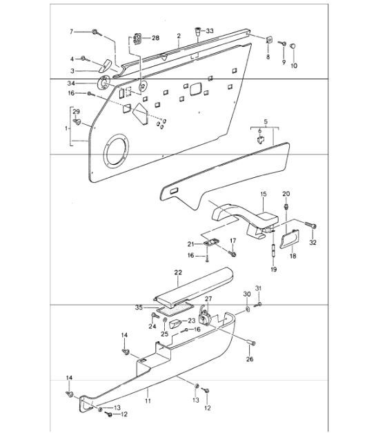Diagram 807-10 Porsche 996 C2 3.4L 1997-08/01 Body