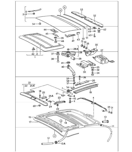 Diagram 811-00 Porsche Cayenne 9PA (955) 2003-2006 Body