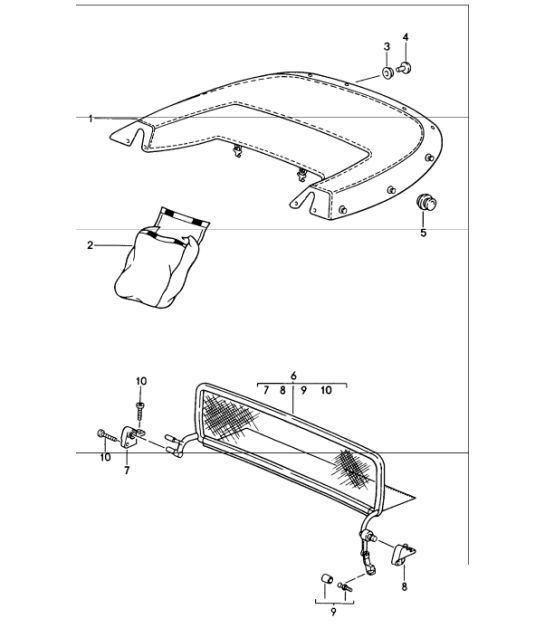Diagram 811-30 Porsche Boxster 718 (982) 2017>> Body