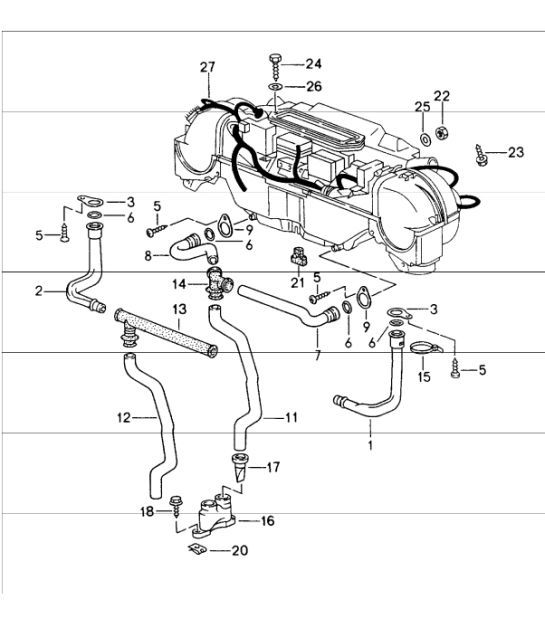 Diagram 813-10 Porsche Cayenne 3.6L 2007>> Body