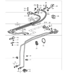 refrigerant circuit rear 993 1994-98
