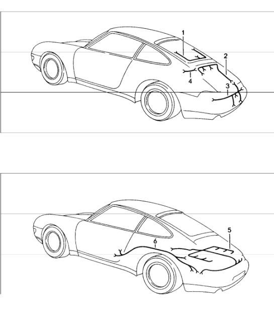 Diagram 902-20 Porsche Cayenne Turbo 4.5L 2003>> Electrical equipment