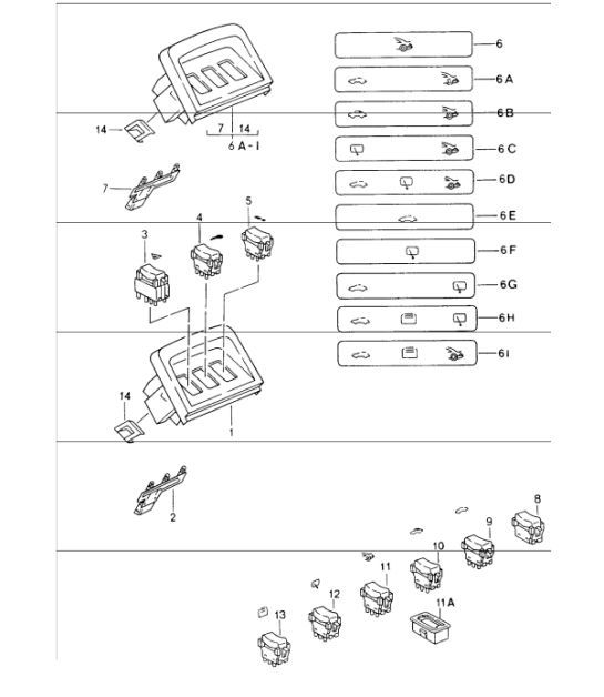 Diagram 903-05 Porsche 964 (911) (1989-1994) Electrical equipment
