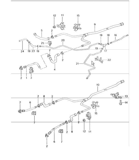 Diagram 105-10 Porsche 911 & 912 (1965-1989) Engine