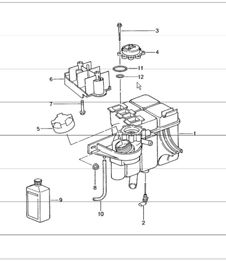 water cooling - 4 - for 996 CARRERA 2/4/4S M96.01/02/03/04 1998-05 water cooling - 4 - for 996 CARRERA 2/4/4S M96.01/02/03/04 1998-05