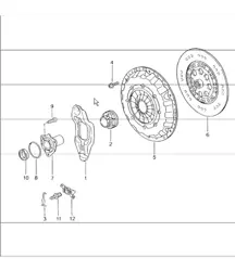 Kupplung 996 CARRERA 2/4/4S M96.01/02/03/04 1998-05