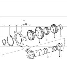 gears and shafts 996 CARRERA 2/4 G96.00/30/01/31  1998-05 gears and shafts 996 CARRERA 2/4 G96.00/30/01/31  1998-05