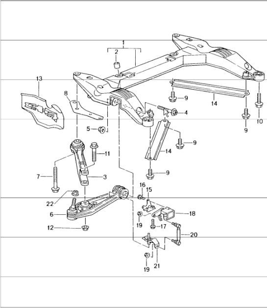 Diagram 401-00 Porsche Carrera GT (2003-2006) 