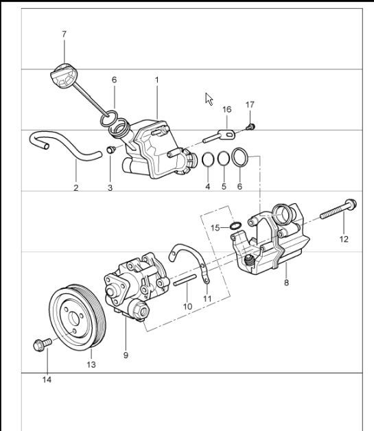 Diagram 403-03 Porsche Taycan 2020>> 