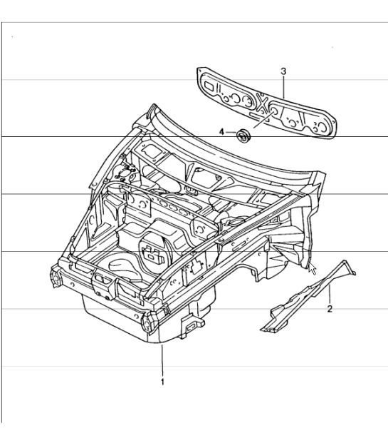 Diagram 801-05 Porsche Macan (95B) MK1 (2014-2018) Body
