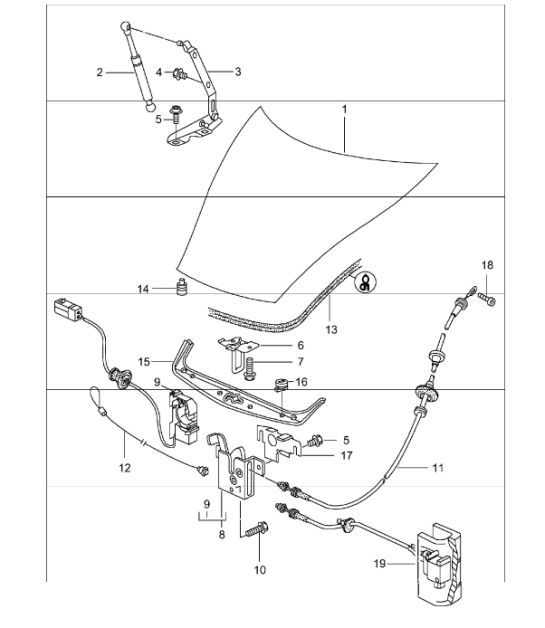 Diagram 803-00 Porsche Panamera Turbo V8 Executive Carrozzeria