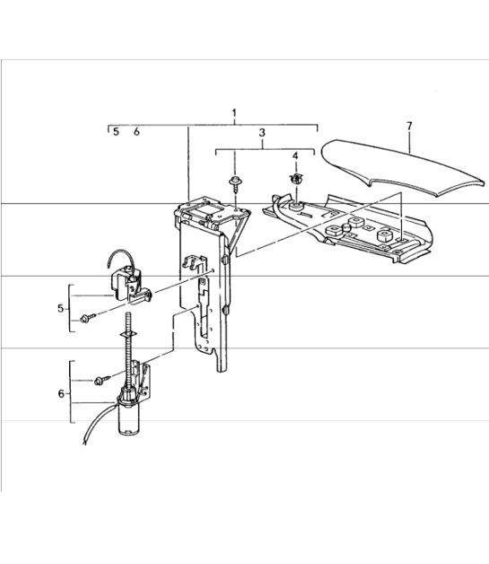 Diagram 811-11 Porsche Cayman S 3.4L 987C 2005-08 Body