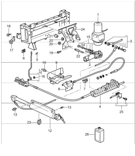 Diagram 811-12 Porsche Cayman 987C/981C (2005-2016) Body