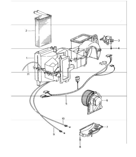 Diagram 813-06 Porsche 991 Targa 4 3.0L (370 Bhp) Body