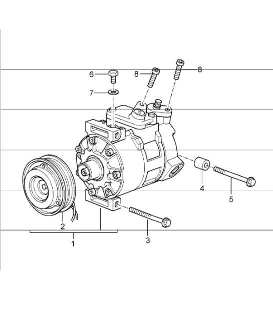 Diagram 813-15 Porsche 997 GT2 2007年>>  车身