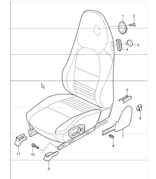 Diagram 817-00 Porsche Carrera GT (2003-2006) 