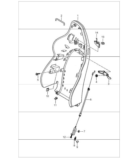 Diagram 817-30 Porsche Carrera GT 